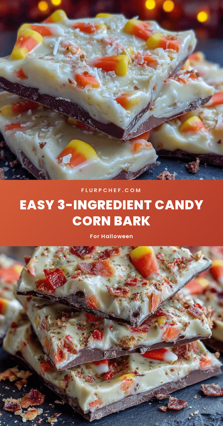 candy corn bark recipe