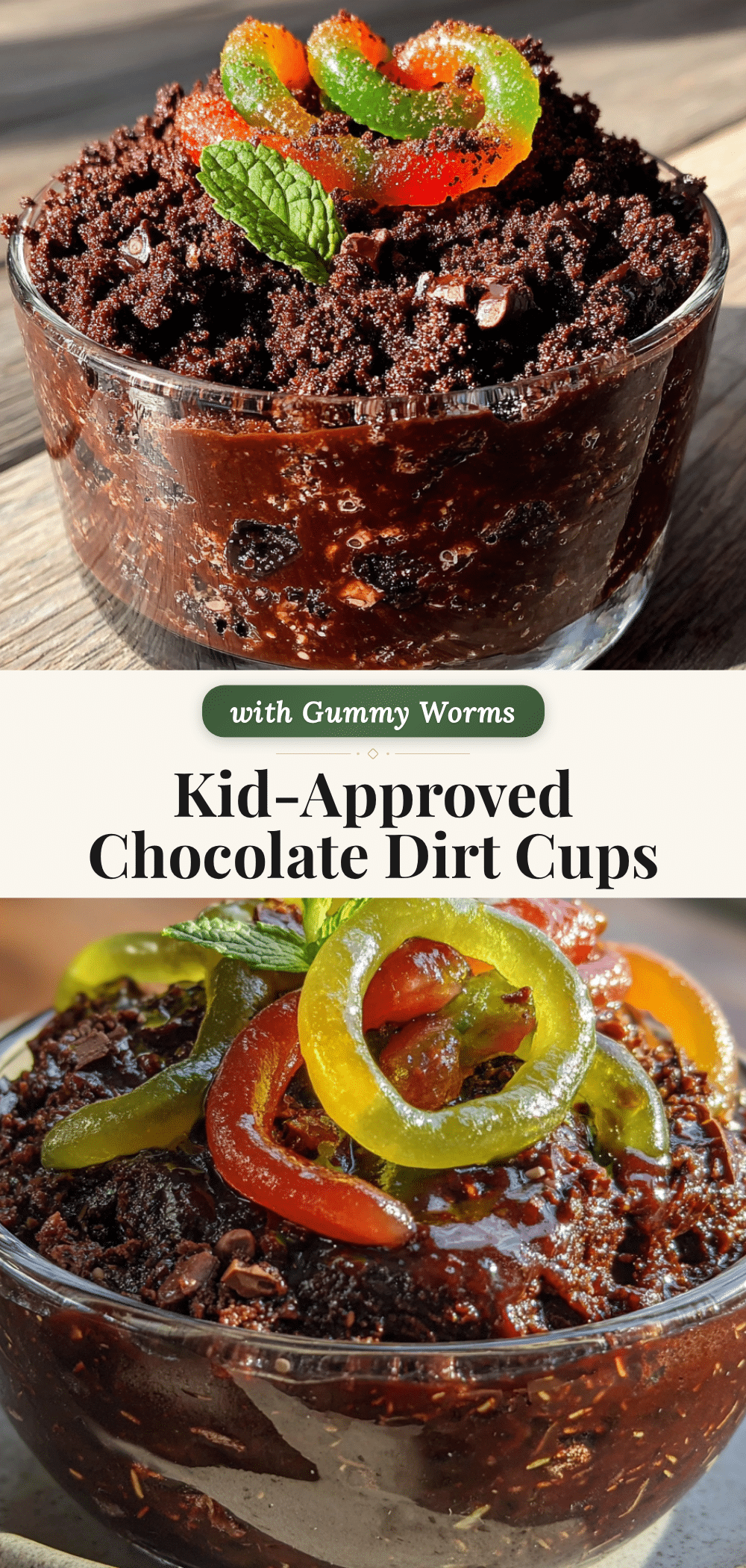 chocolate dirt cups recipe