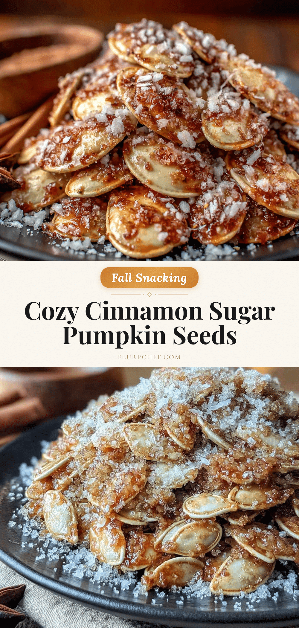 cinnamon sugar pumpkin seeds recipe