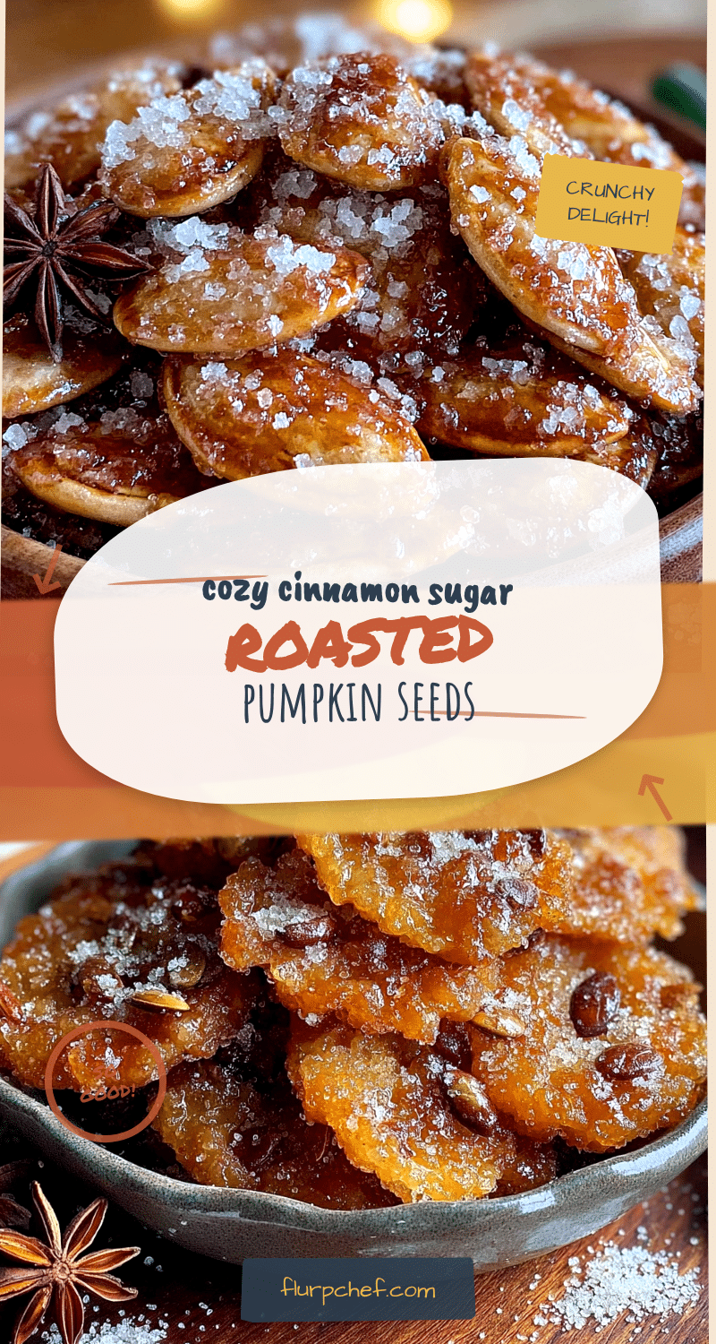 cinnamon sugar roasted pumpkin seeds recipe