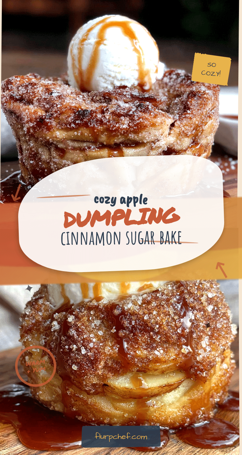 cozy apple dumpling bake recipe