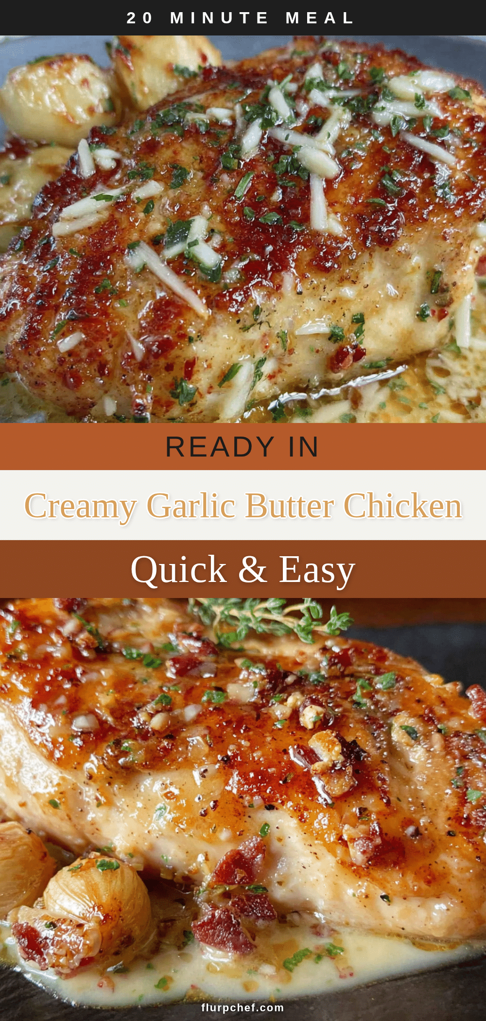 creamy garlic butter chicken recipe