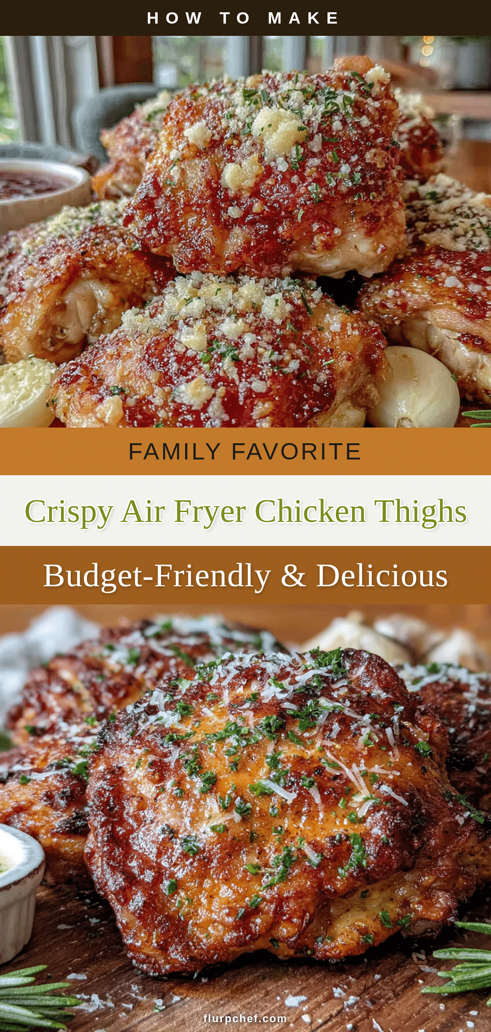 crispy air fryer chicken thighs recipe
