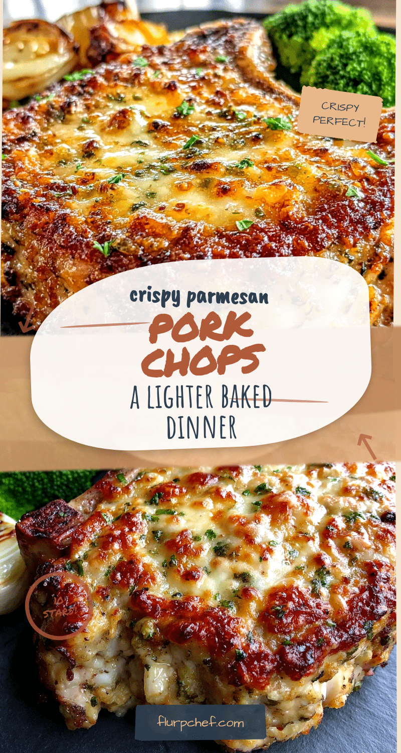 crispy parmesan crusted pork chops recipe