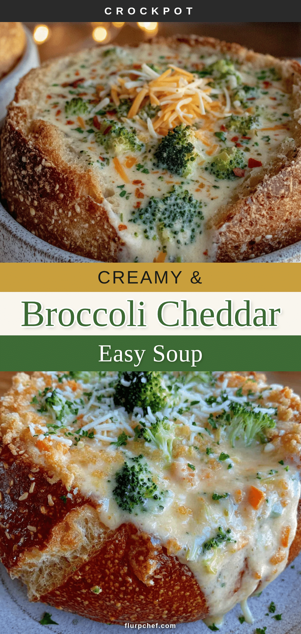 crockpot broccoli cheddar soup recipe