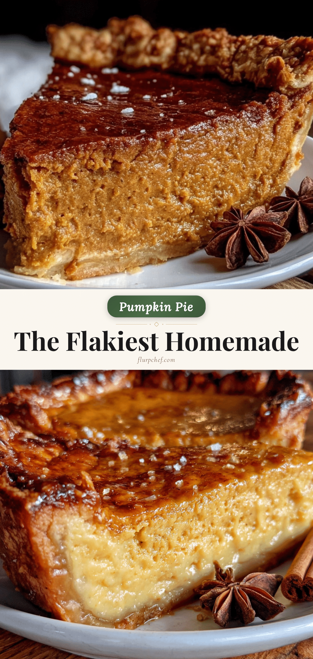 flaky homemade pumpkin pie recipe