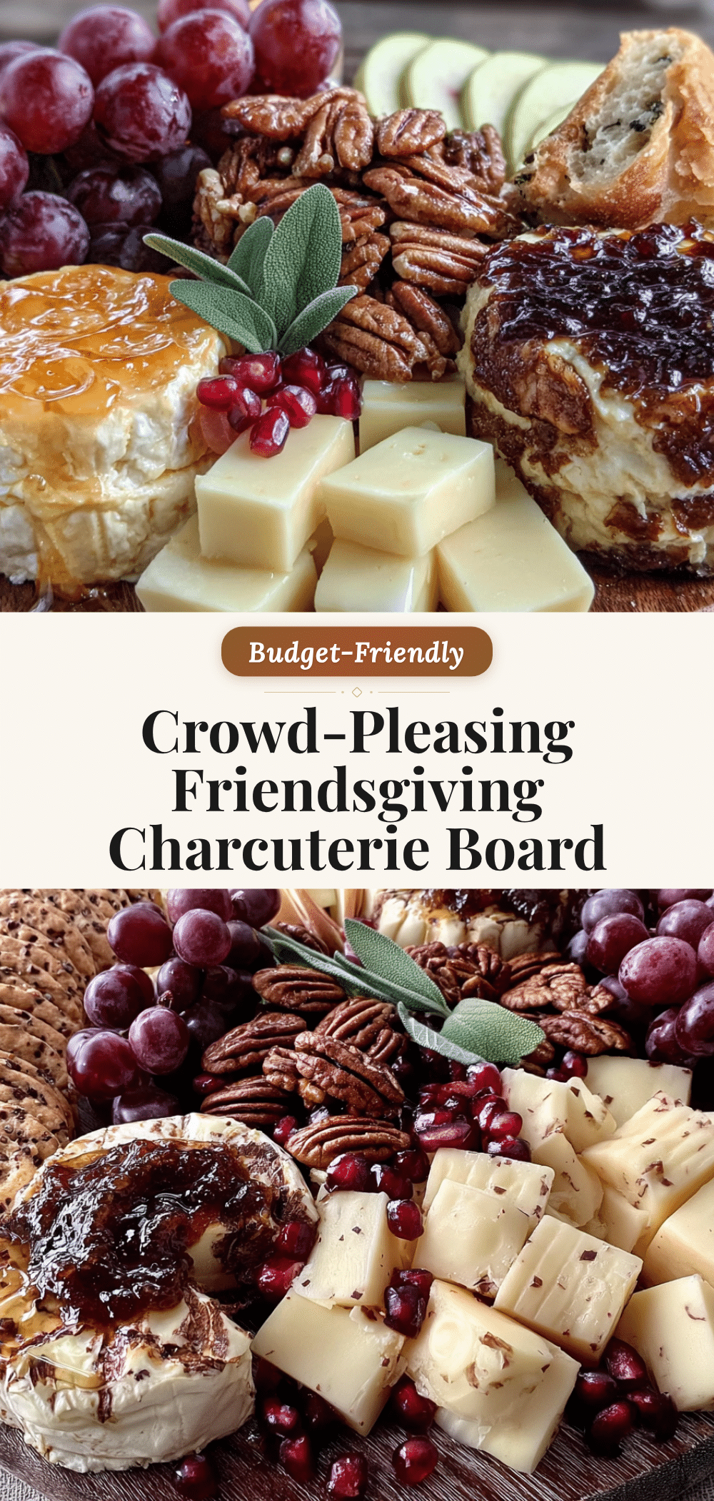 friendsgiving charcuterie board on a budget recipe