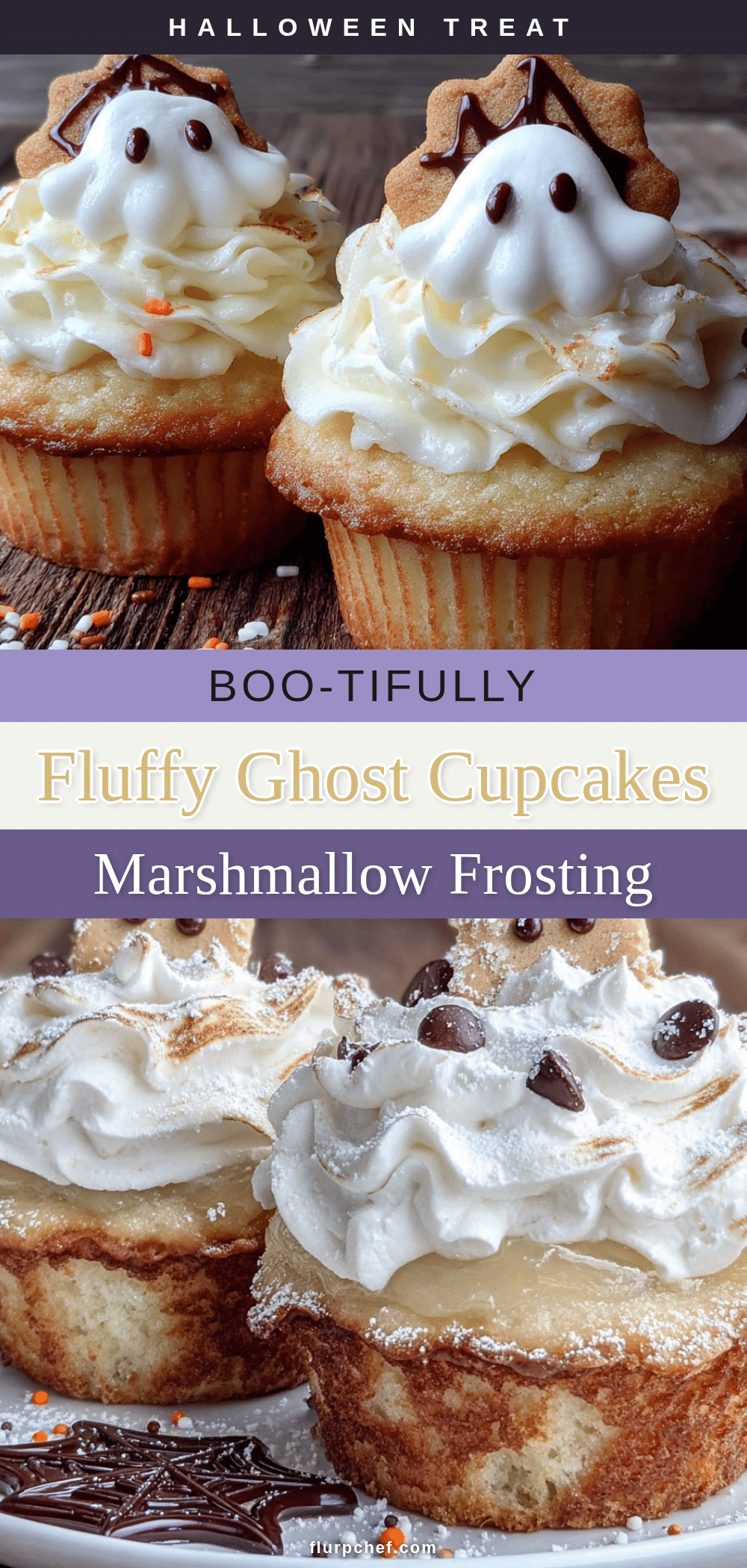 ghost cupcakes recipe