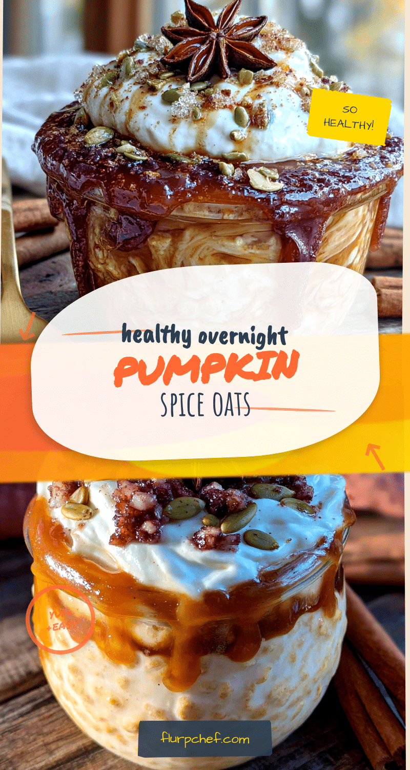 healthy overnight pumpkin spice oats recipe