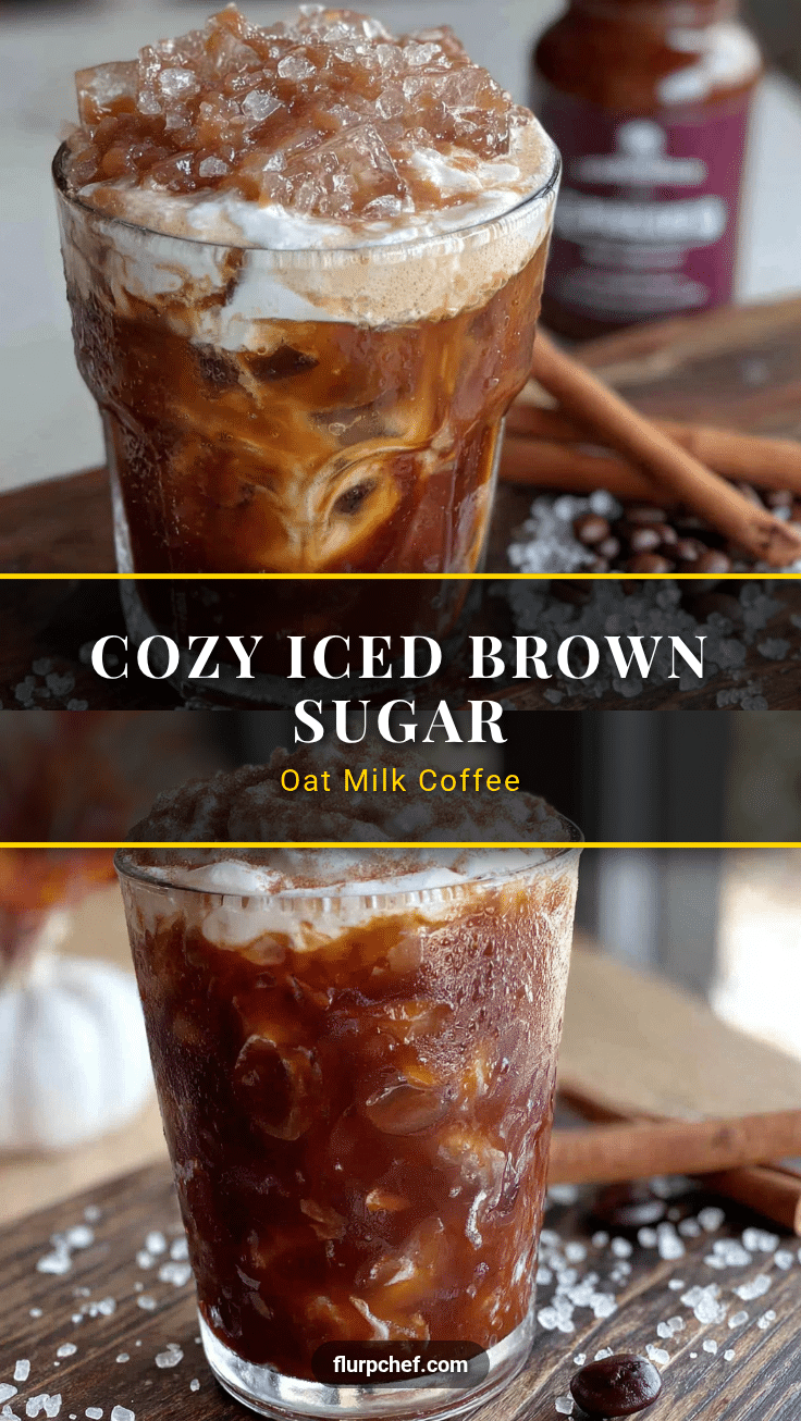 iced brown sugar oat milk coffee recipe