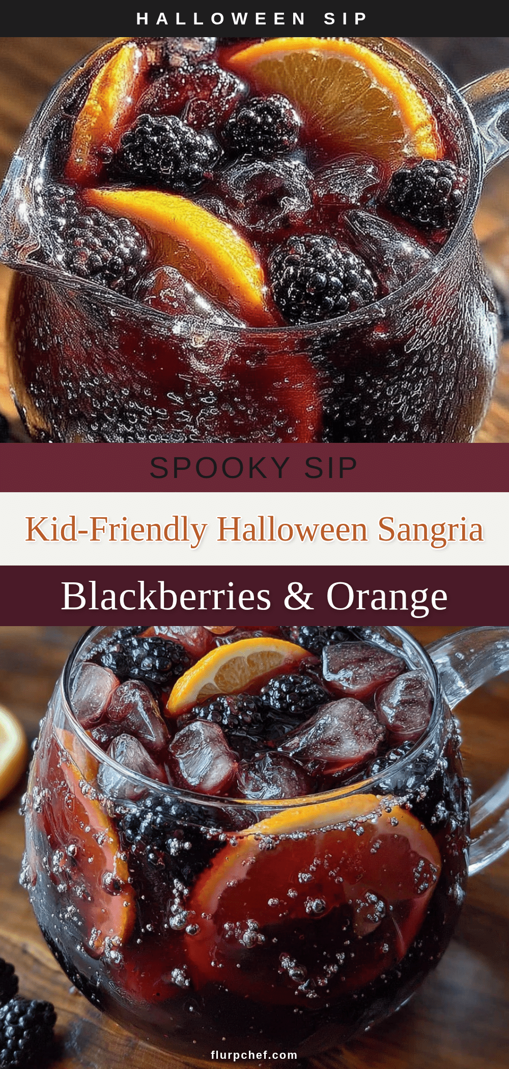 Kid-Friendly Halloween Sangria recipe