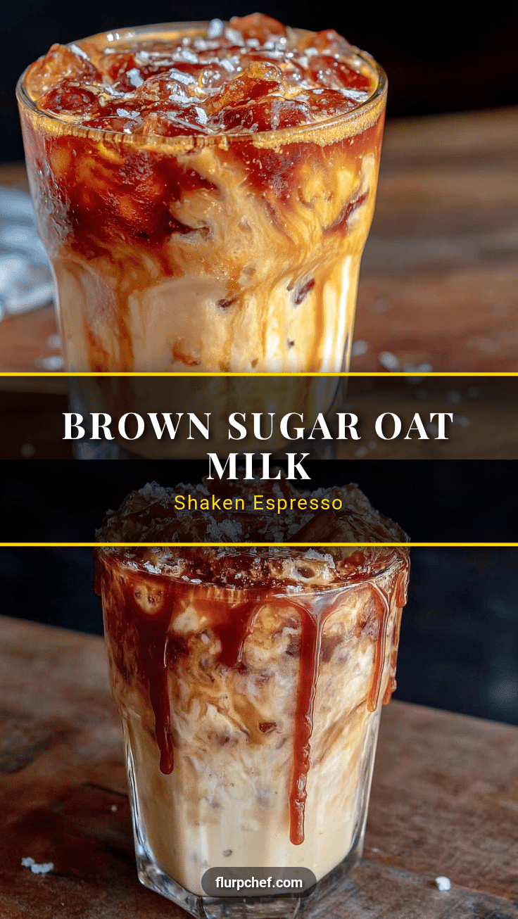 lighter copycat Starbucks brown sugar oat milk shaken espresso recipe