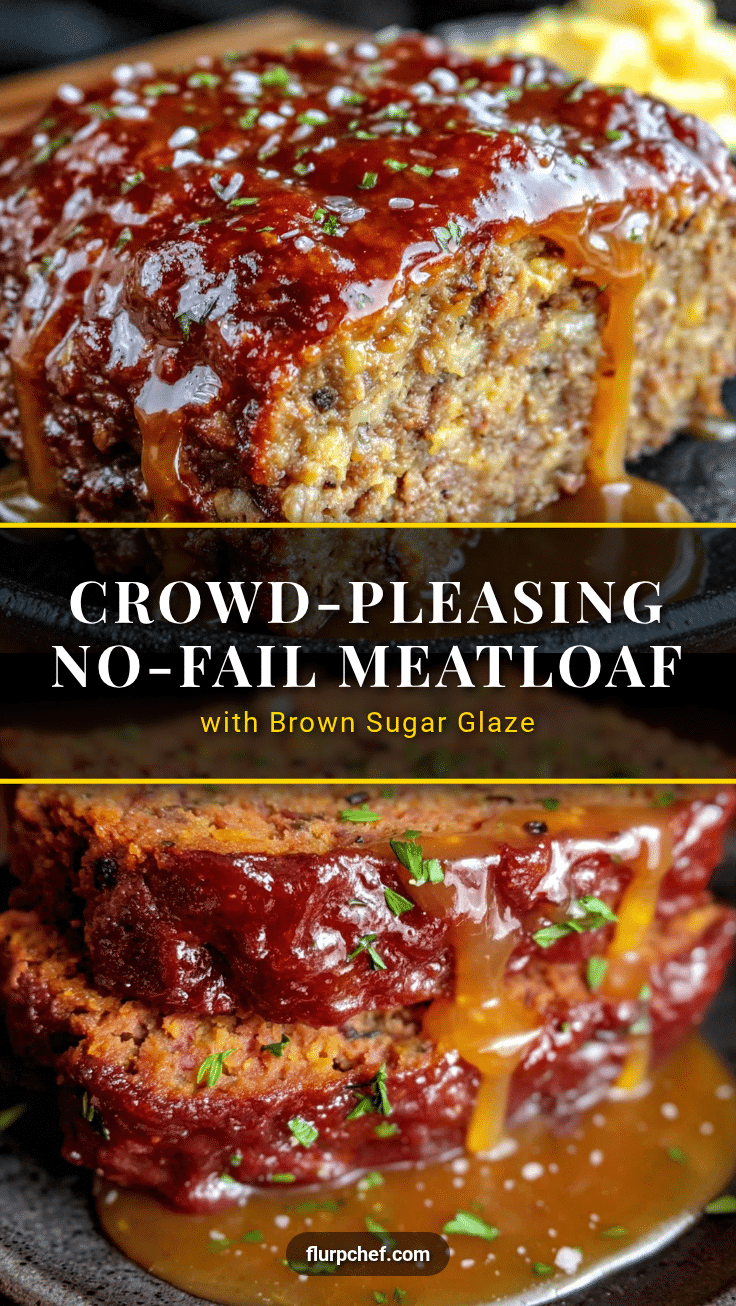 no-fail meatloaf with brown sugar glaze recipe
