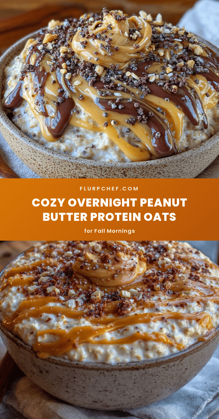 overnight peanut butter protein oats recipe