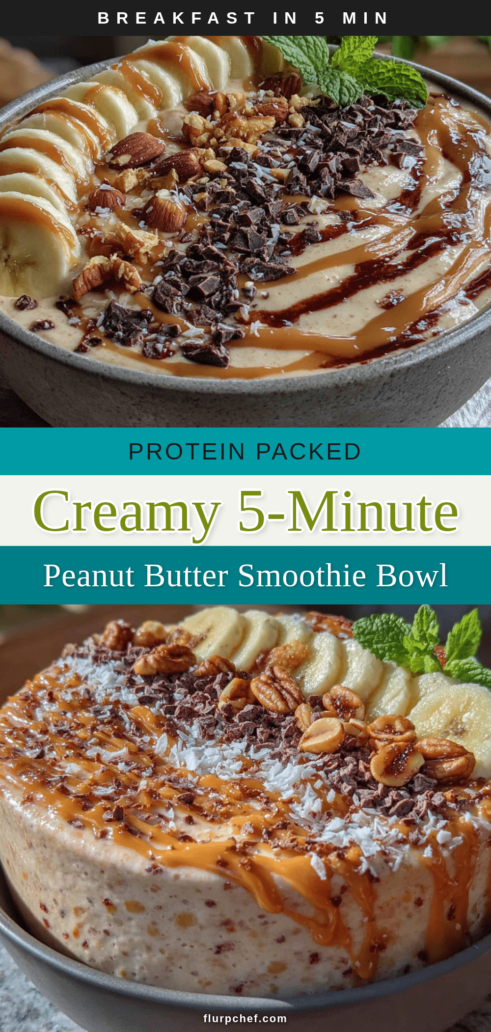 peanut butter smoothie bowl recipe