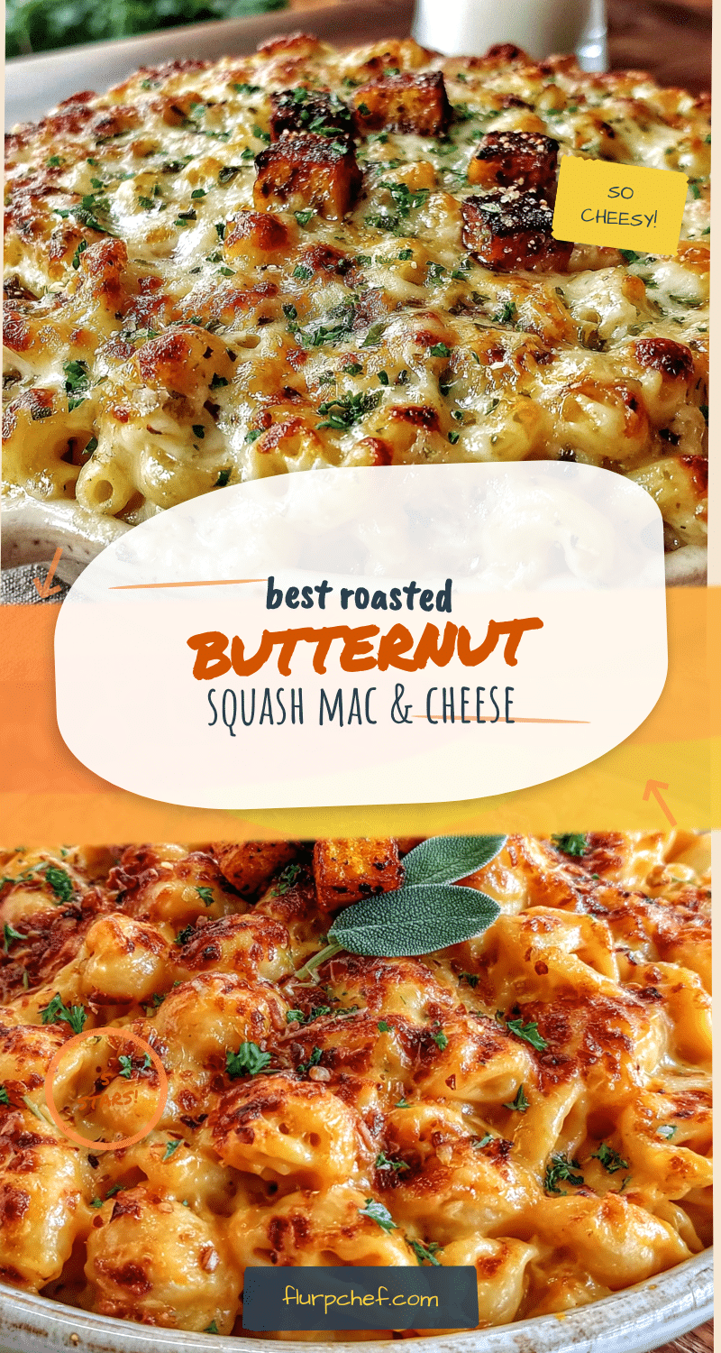 roasted butternut squash mac and cheese recipe
