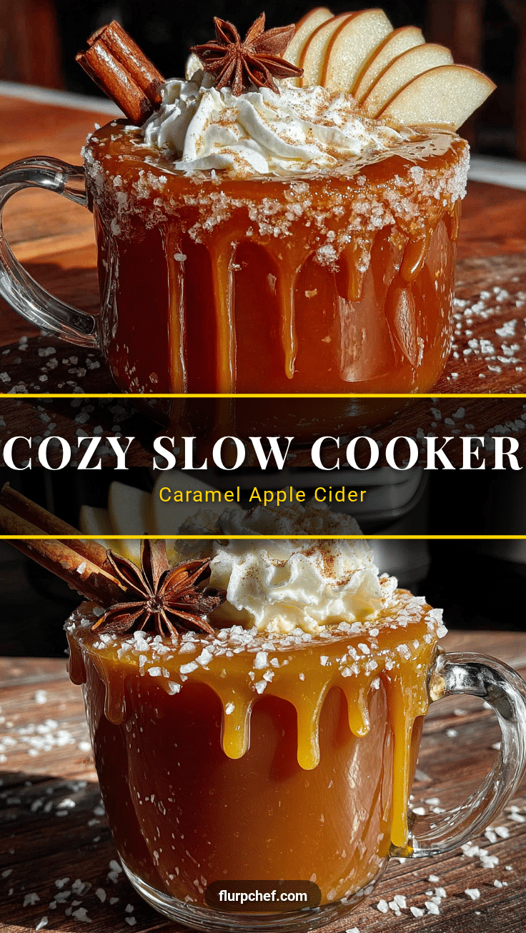 slow cooker caramel apple cider recipe