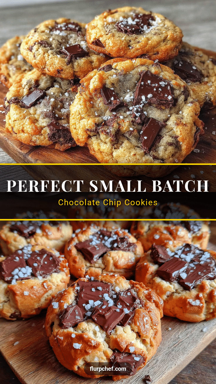 small batch chocolate chip cookies recipe