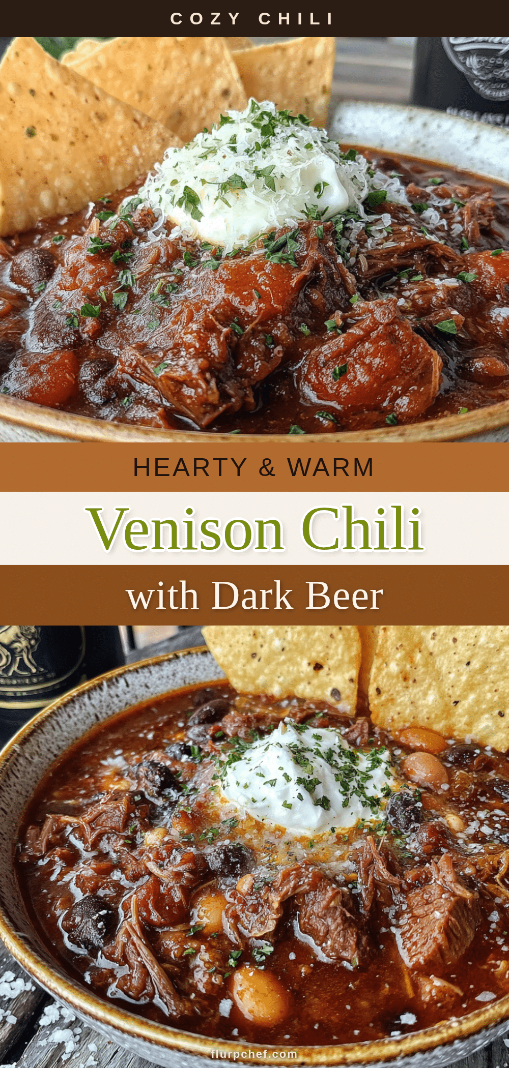 venison chili with dark beer recipe