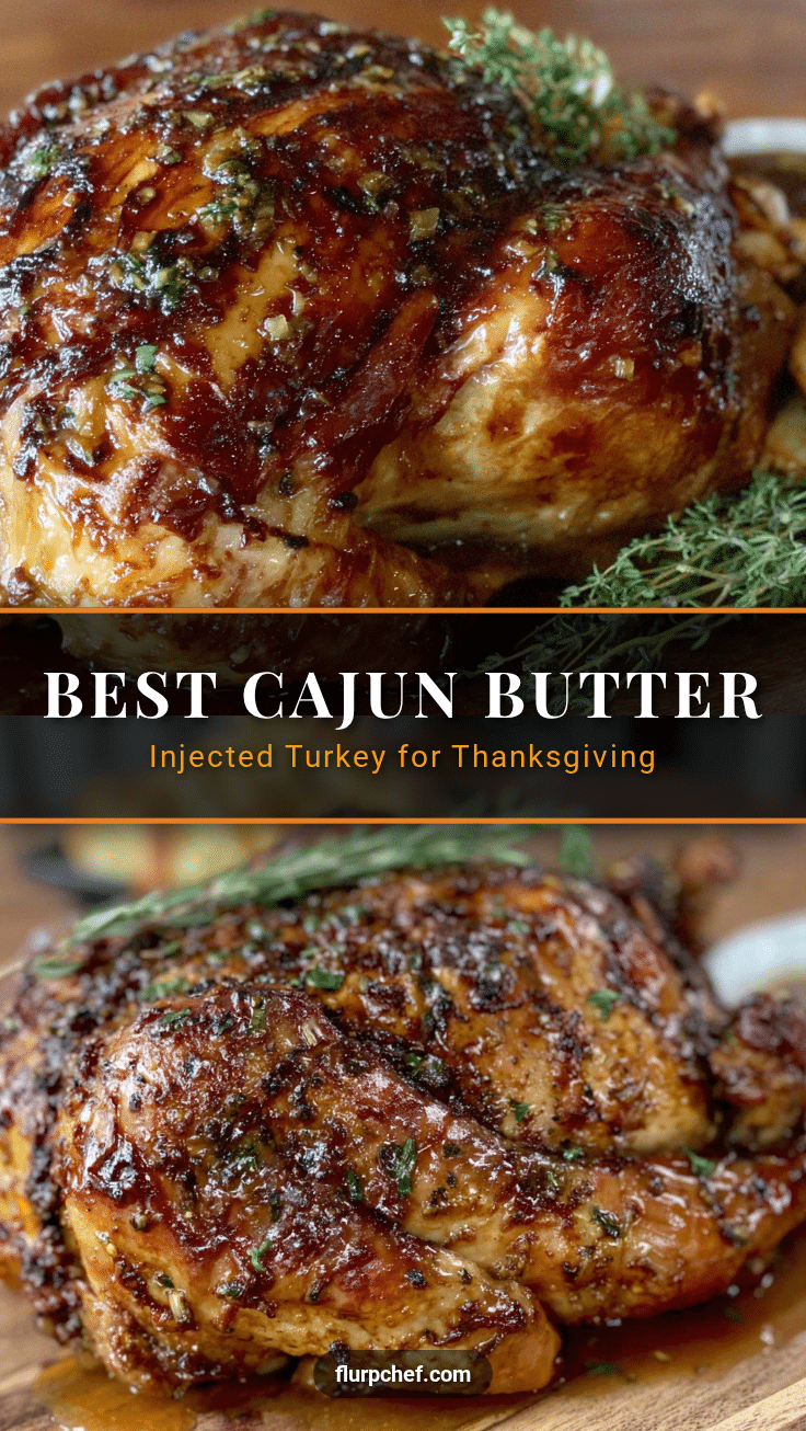 Cajun butter injected turkey recipe