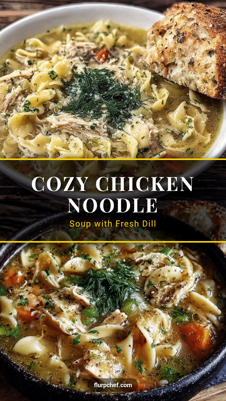 chicken noodle soup with fresh dill recipe
