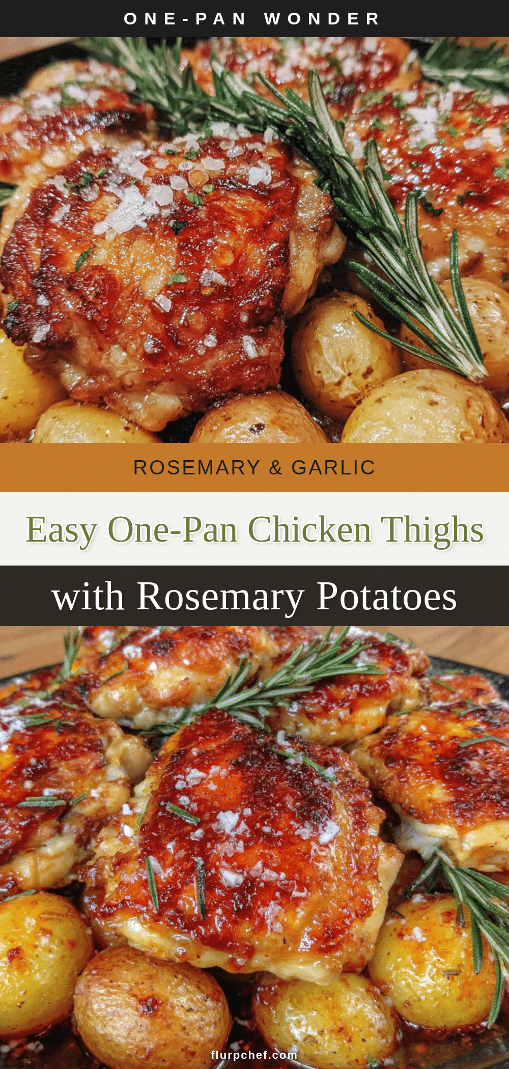 easy one-pan chicken thighs with rosemary potatoes recipe