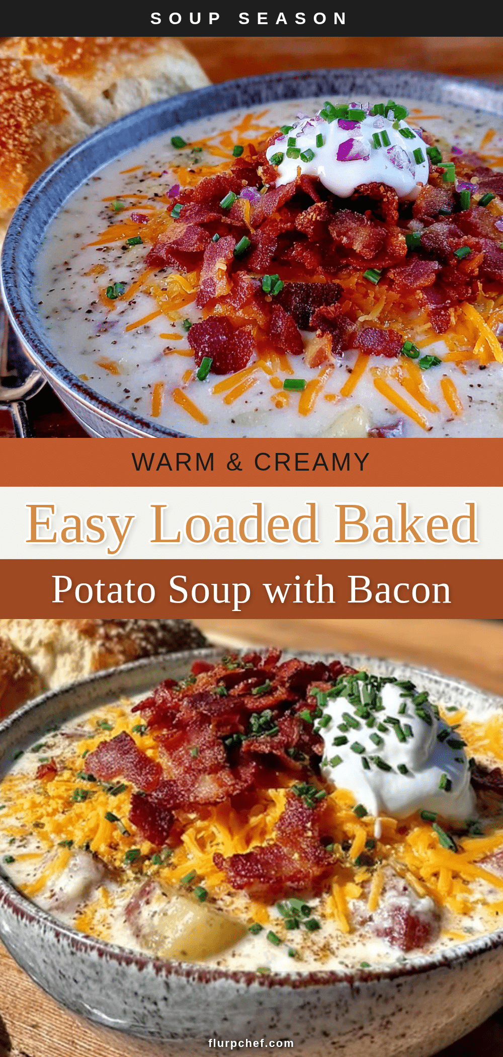 loaded baked potato soup recipe