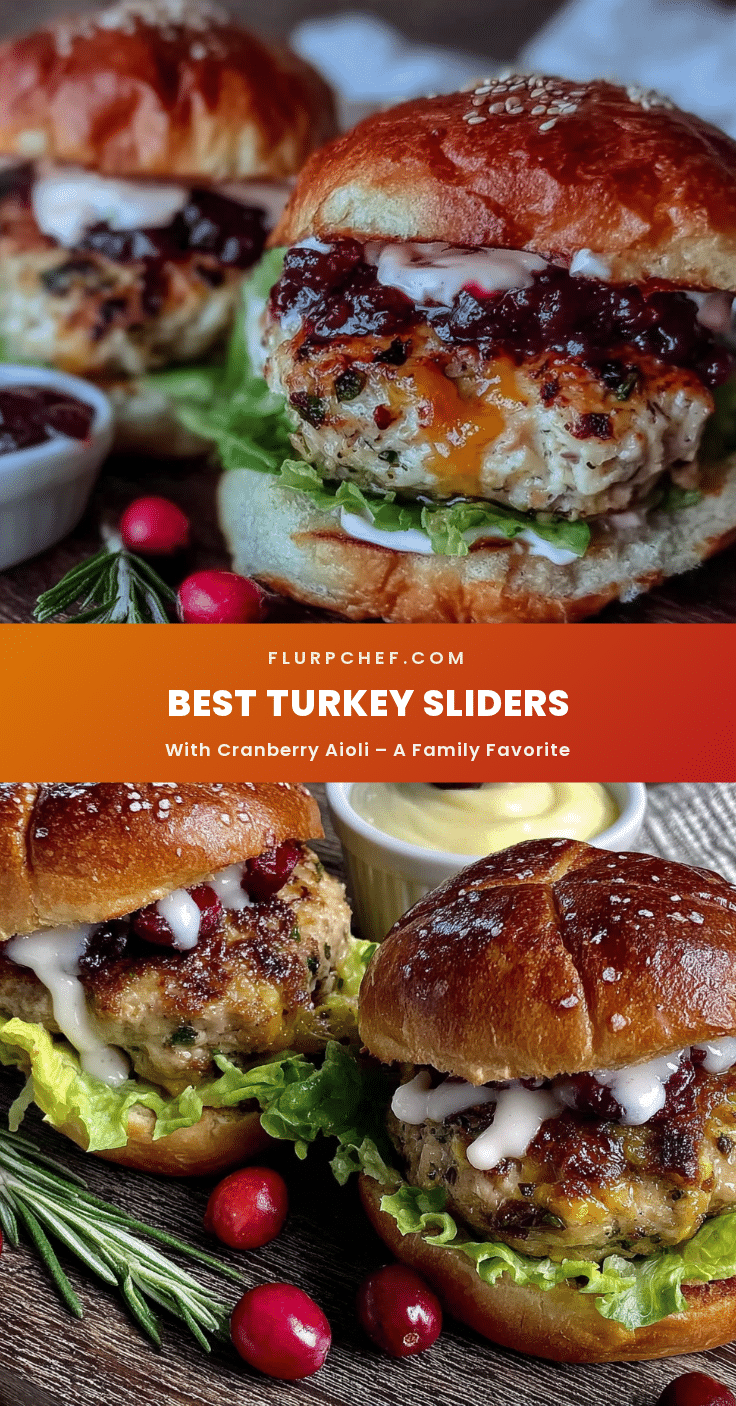 turkey sliders with cranberry aioli recipe