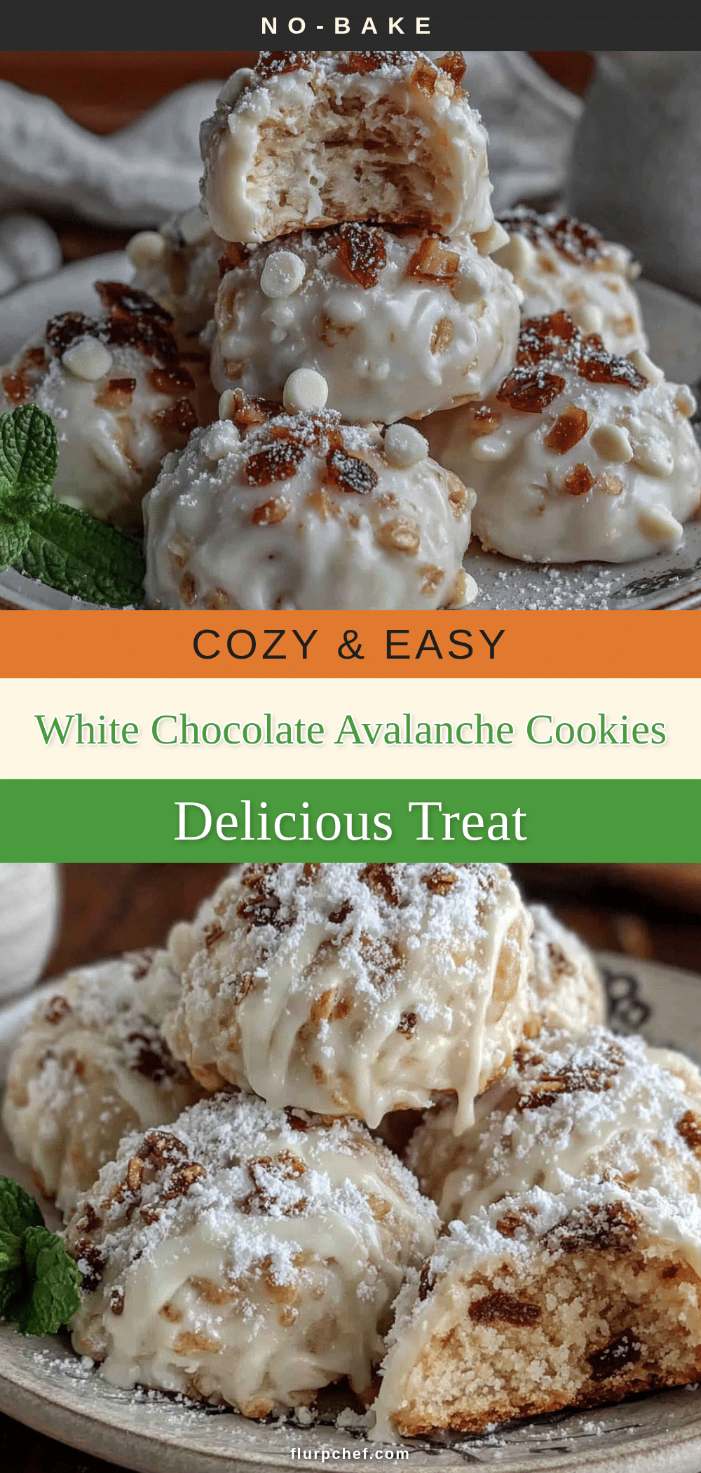 white chocolate avalanche cookies recipe